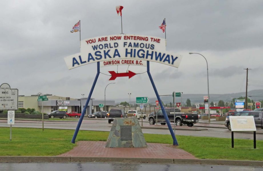 Alaskan highway rv travel